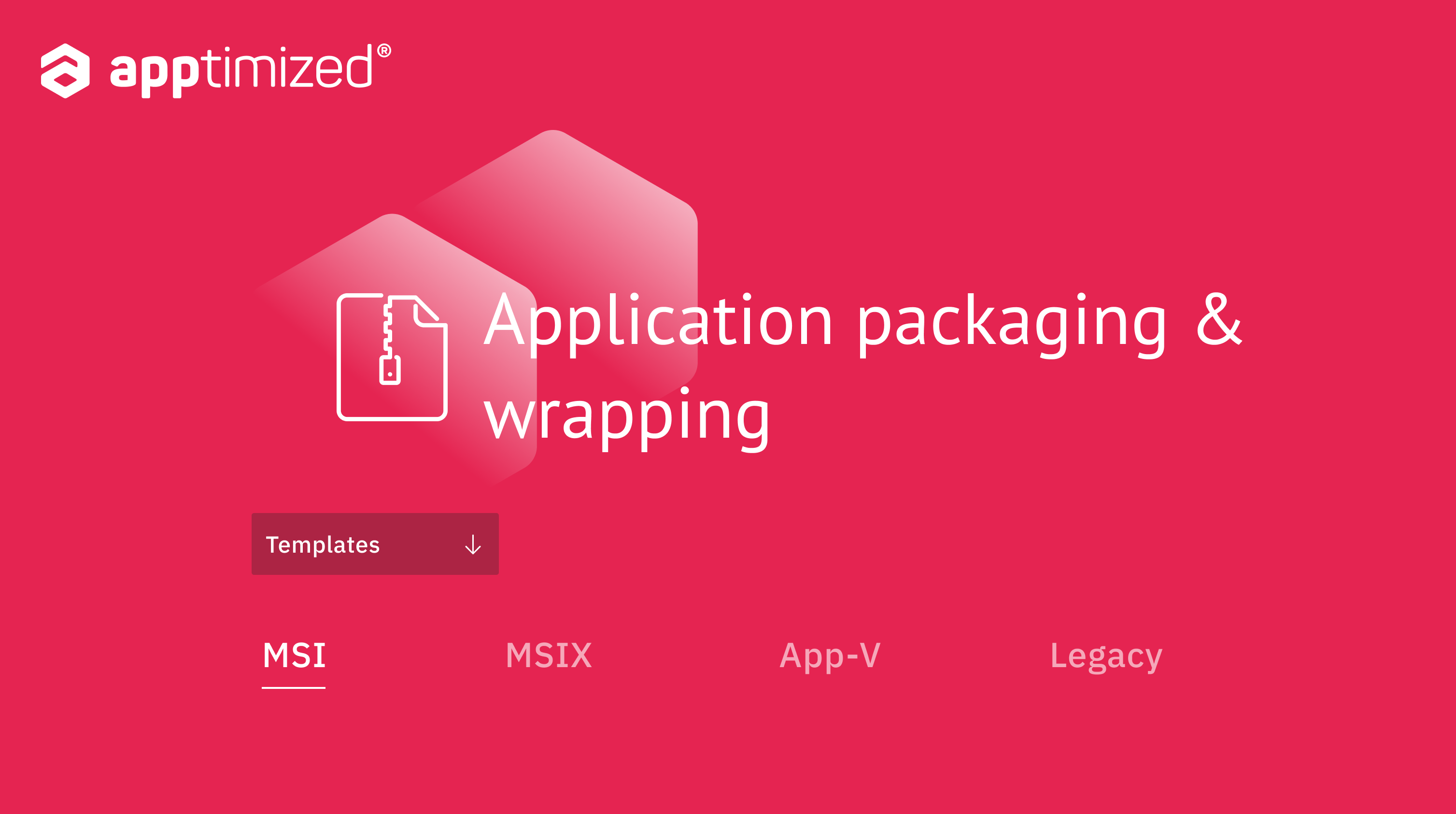 application wrapping