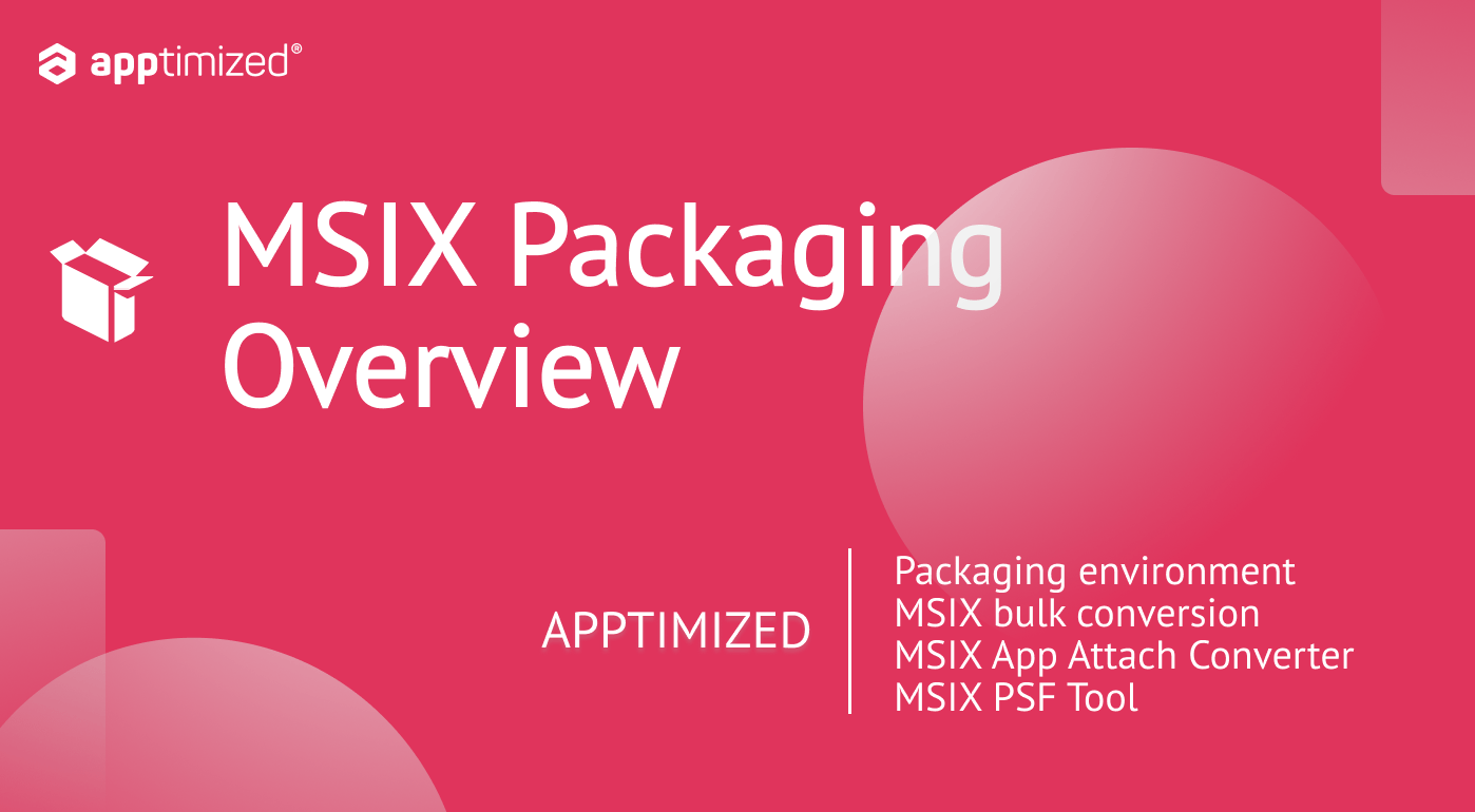msix packaging